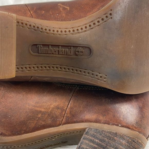 Timberland Booties Women’s Brown Size 7.5 - Picture 6 of 8